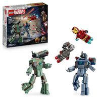 LEGO Marvel 76320 Iron Man e War Machine vs Droni con Action Figure - LEGO, Marvel