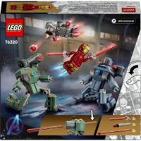 LEGO Marvel 76320 Iron Man e War Machine vs Droni con Action Figure - LEGO, Marvel