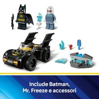 LEGO DC 76301 Batman e Batmobile Contro Mr. Freeze - DC Comics, LEGO