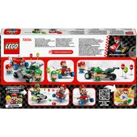LEGO Super Mario 72034 Mario Kart : Baby Mario vs Baby Luigi - LEGO, Super Mario