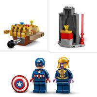 LEGO Marvel 76319 Capitan America vs Thanos con Aereo - LEGO, Marvel