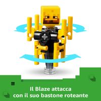 LEGO Minecraft 21266 Battaglia Sul Ponte Del Nether - LEGO, Minecraft