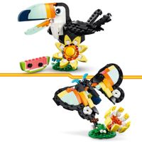 LEGO Creator 31173 Tucano Tropicale 3 in 1 Trasformabile - LEGO