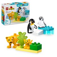 LEGO Duplo 10442 Famiglie di Animali: Pinguini e Leoni - LEGO