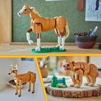 LEGO Creator 31166 Cavallo 3 in 1 Trasformabile in Orso O Cervo - LEGO