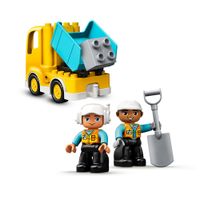 LEGO Duplo Town 10931 Camion e Scavatrice Cingolata - LEGO