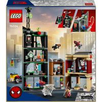 LEGO Marvel 76324 Spider-Man vs Oscorp con Moto e 8 Minifigure - LEGO, Marvel