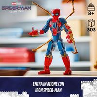 LEGO Marvel 76298 Personaggio Costruibile di Iron Spider-Man - LEGO, Marvel