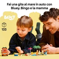LEGO 11202 Bluey Vacanza in Spiaggia con Auto e 3 Figure - LEGO