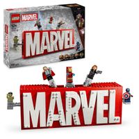 LEGO 76313 Logo e Minifigure Marvel con Supereroi - LEGO, Marvel
