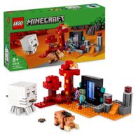 LEGO Minecraft 21255 Agguato Nel Portale Del Nether - LEGO, Minecraft