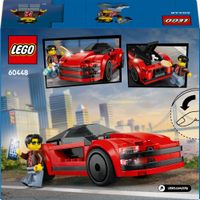 LEGO City 60448 Auto Sportiva Rossa - LEGO