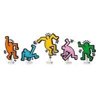 LEGO Art Keith Haring 31216, Opera Da Parete con Figure Danzanti, da collezione - LEGO