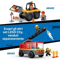 LEGO City 60461 Trattore Agricolo Rosso con Rimorchio e Pecore - LEGO