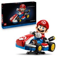LEGO 72037 Mario Kart con Mario e Kart, Modellino Da Esposizione - LEGO, Super Mario