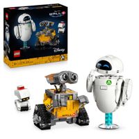 LEGO 43279 Wall-e e Eve, Set Modellismo Per Adulti - Disney, LEGO