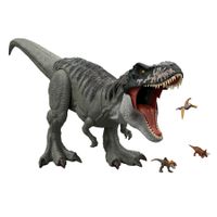 Jurassic World T-Rex Super Colossale, Dinosauro Gigante con 2 Mosse d’Attacco, Mattel - Jurassic World