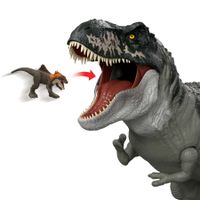 Jurassic World T-Rex Super Colossale, Dinosauro Gigante con 2 Mosse d’Attacco, Mattel - Jurassic World