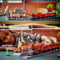 LEGO Harry Potter 76423 Espresso Per Hogwarts e Stazione di Hogsmeade con Treno - Harry Potter, LEGO
