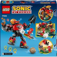LEGO Sonic 77005 Knuckles vs Mech Egg Crusher con 2 Minifigure - LEGO, Sonic