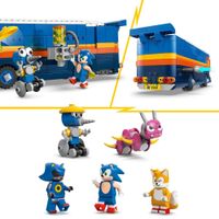 LEGO Sonic 77006 Camion di Comando con 5 Personaggi Interattivi - LEGO, Sonic