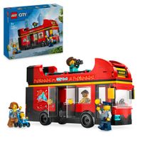 LEGO City 60407 Autobus Turistico Rosso A Due Piani - LEGO