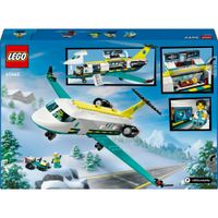 LEGO City 60465 Aereo Ambulanza: 4 Minifigure, Gatto Neve - LEGO