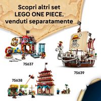 LEGO One Piece 75636 La Capanna Del Villaggio Foosha con Barca Giocattolo - One Piece, LEGO