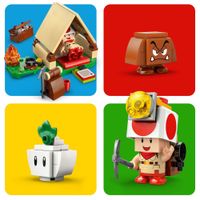 LEGO Super Mario 72040 Campeggio con Capitan Toad - LEGO, Super Mario