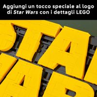 LEGO Star Wars 75407 – Logo Star Wars Da Costruire e Collezionare - LEGO, Star Wars
