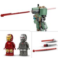 LEGO Marvel 76320 Iron Man e War Machine vs Droni con Action Figure - LEGO, Marvel