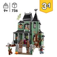 LEGO Creator 31167 Villa Spettrale 3 in 1: Nave Fantasma O Treno - LEGO