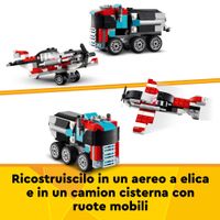 LEGO Creator 31146 3 in 1 Autocarro con Elicottero - LEGO