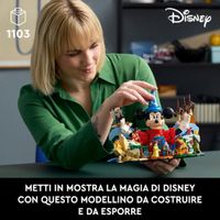 LEGO Ideas 21352 Magia Disney, Set Da Collezione Per Adulti Da Costruire con Personaggi - Disney, LEGO