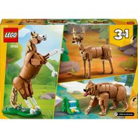 LEGO Creator 31166 Cavallo 3 in 1 Trasformabile in Orso O Cervo - LEGO