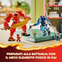 LEGO Ninjago 71808 Mech Elemento Fuoco di Ka - LEGO
