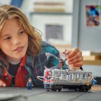 LEGO Marvel 76321 Spider-Man vs Doc Ock Sul Treno con 4 Minifigure - LEGO, Marvel