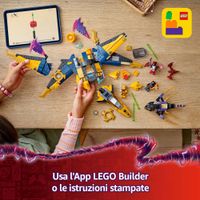 LEGO Ninjago 71833 Jet Super Storm di Ras e Arin - LEGO