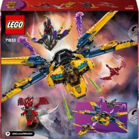 LEGO Ninjago 71833 Jet Super Storm di Ras e Arin - LEGO