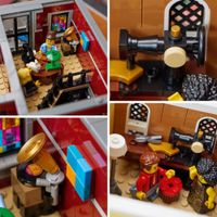 LEGO Icons 10312 Jazz Club con Modulare e Palco - LEGO