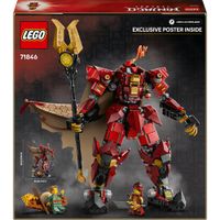 LEGO Ninjago 71846 Mech Cavaliere Fuoco: Robot, Minifigure 14+ - LEGO