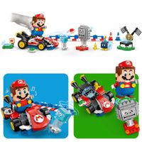 LEGO 72043 Mario Kart con Kart Standard e 3 Personaggi - LEGO, Super Mario