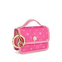 Mini Borsa rotonda Mercer, charme portachiavi - FAO Schwarz