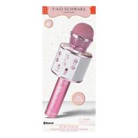 Microfono Karaoke Bluetooth con Effetti Vocali e Speaker - FAO Schwarz