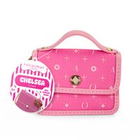 Mini Borsa rotonda Mercer, charme portachiavi - FAO Schwarz