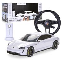 Porsche Taycan Turbo S RC con luci LED E ricarica,  scala 1:20 - Sharper Image