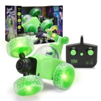 Auto acrobatica RC Wheelie Spinner, con LED Luminosi - Sharper Image