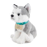 Husky di peluche Planet Love 100% da plastica riciclata, 25 cm - FAO Schwarz
