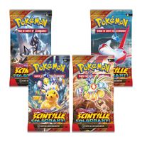 Busta di Espansione Assortita, Pokémon Scarlatto e Violetto, Scintille Folgoranti - Pokémon