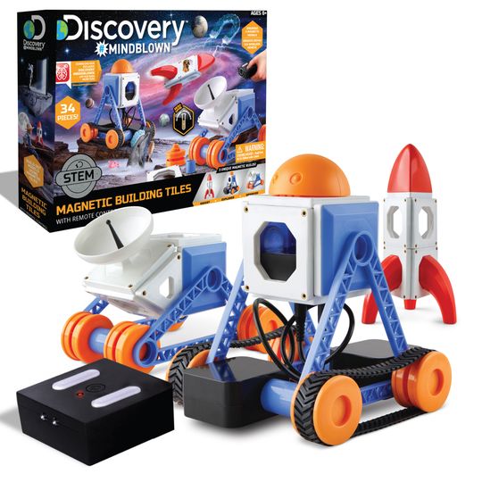 Set costruzioni magnetiche con telecomando - Discovery Mindblown